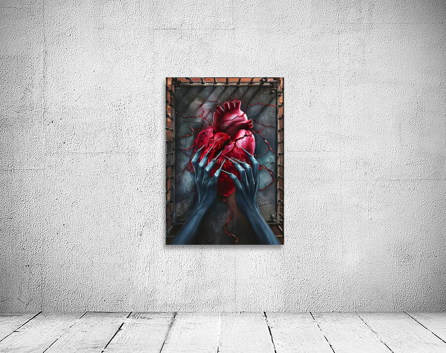Anguished Heart Wall Preview