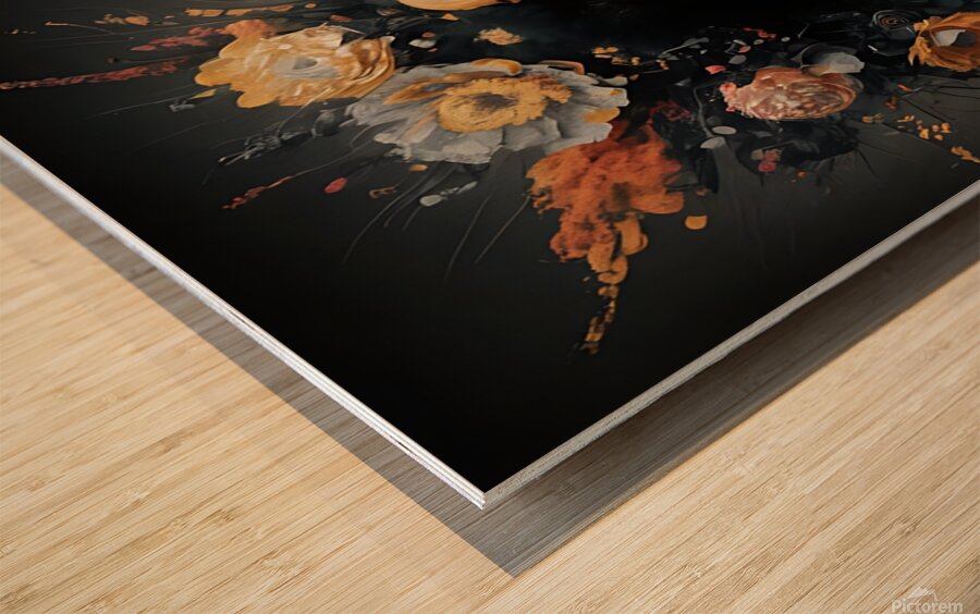 Ethereal Requiem Wood print