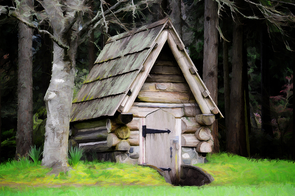 Old Root House Digital Download