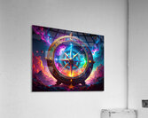 Compass 003 Impression acrylique