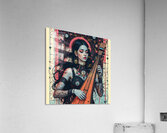 Donna e liuto Acrylic Print