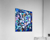 color splashes 1 Acrylic Print