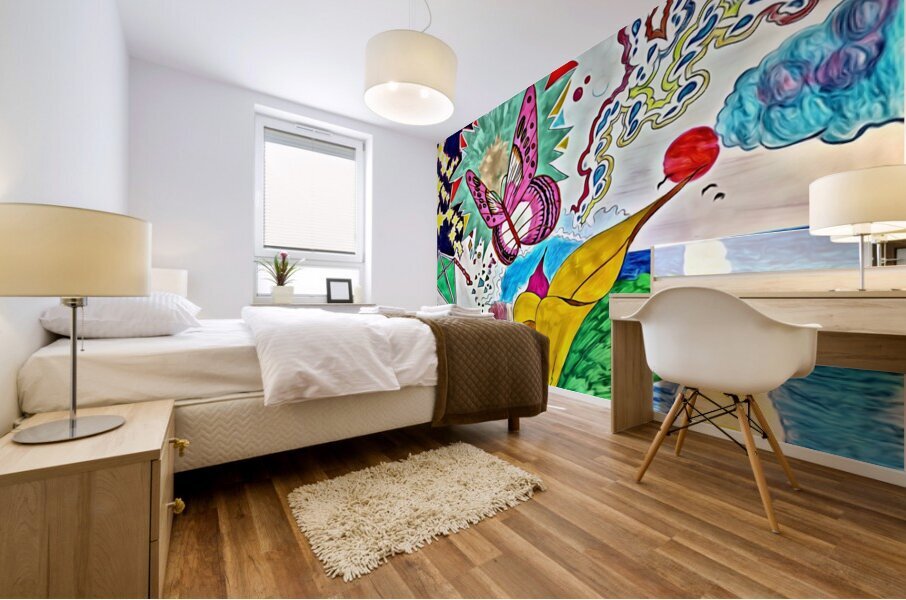 farfalla 00 Mural print
