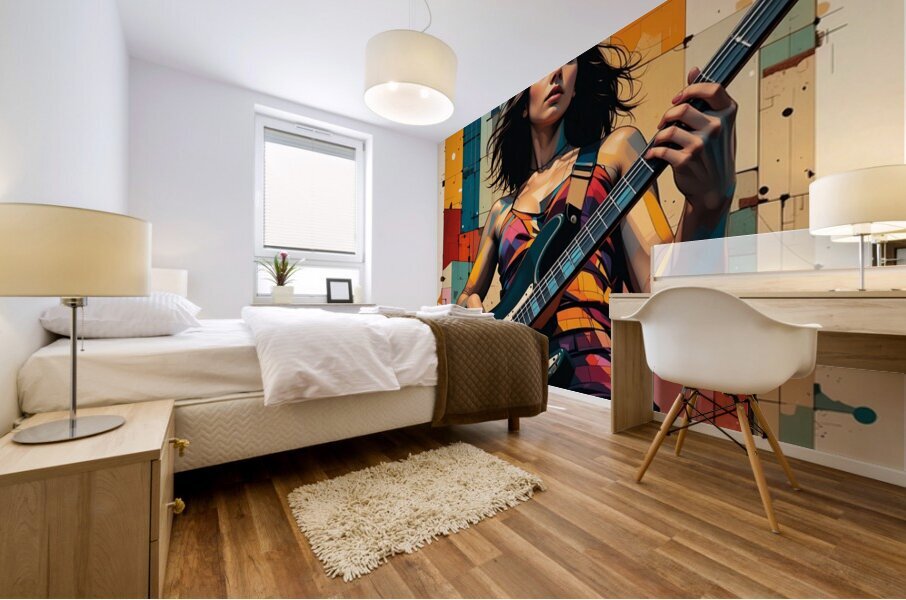 bass 00 Mural print