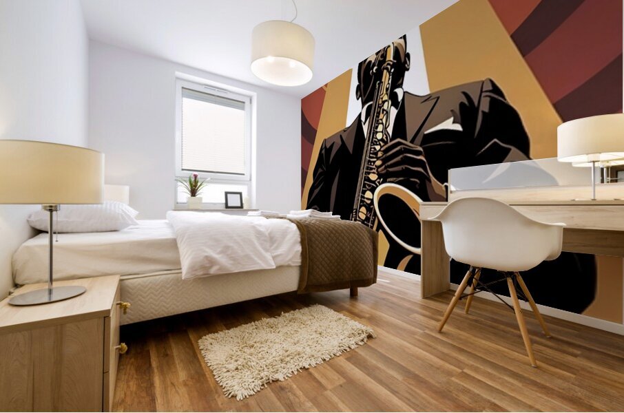sax 00 Mural print
