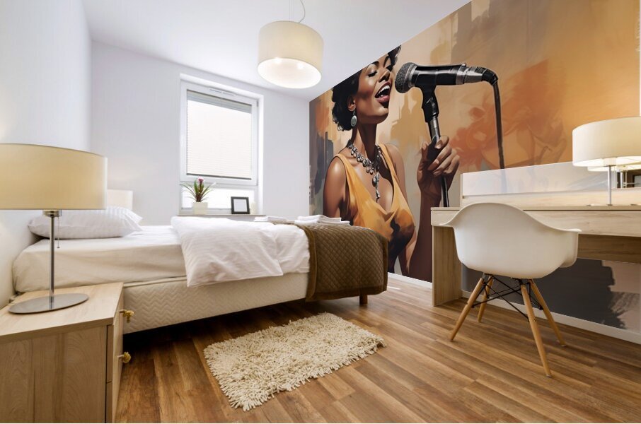 singer 00 Mural print