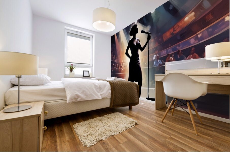 singer 00 Mural print