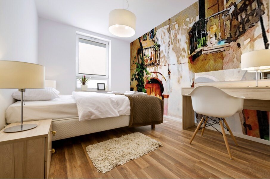 Courtyard 00 Mural print