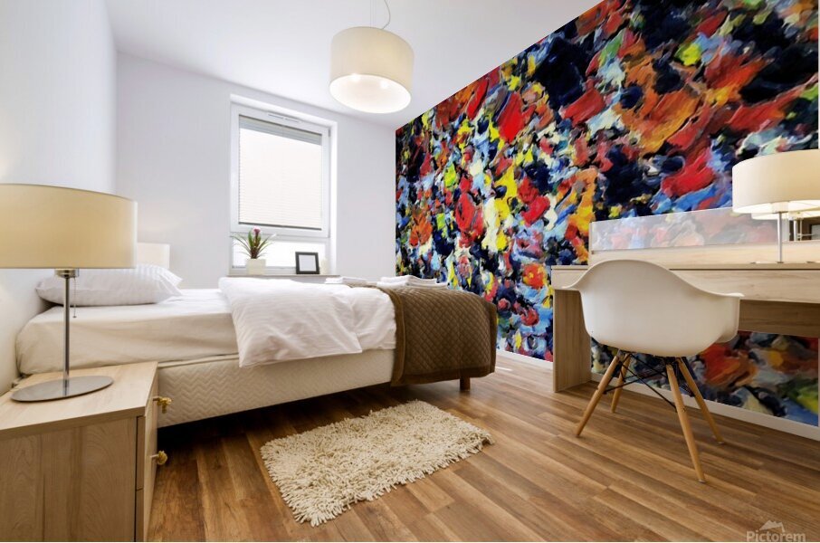 colors 101 Mural print