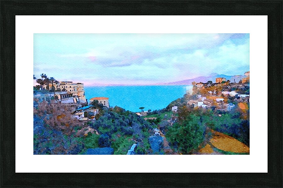 paesaggio 02 Picture Frame print