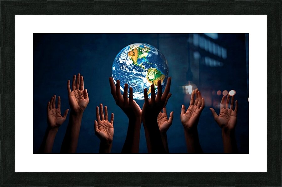 together 00 Picture Frame print