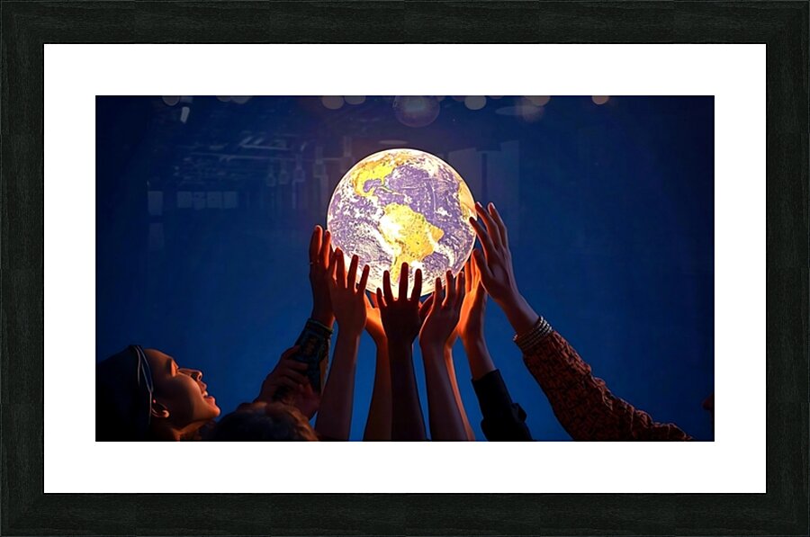 Together 11 Picture Frame print