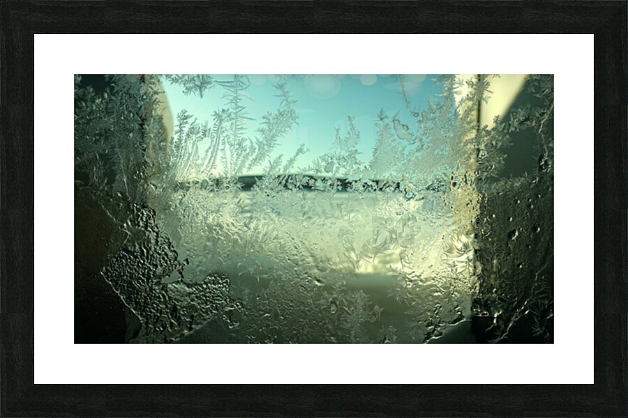 winter window 3 Picture Frame print
