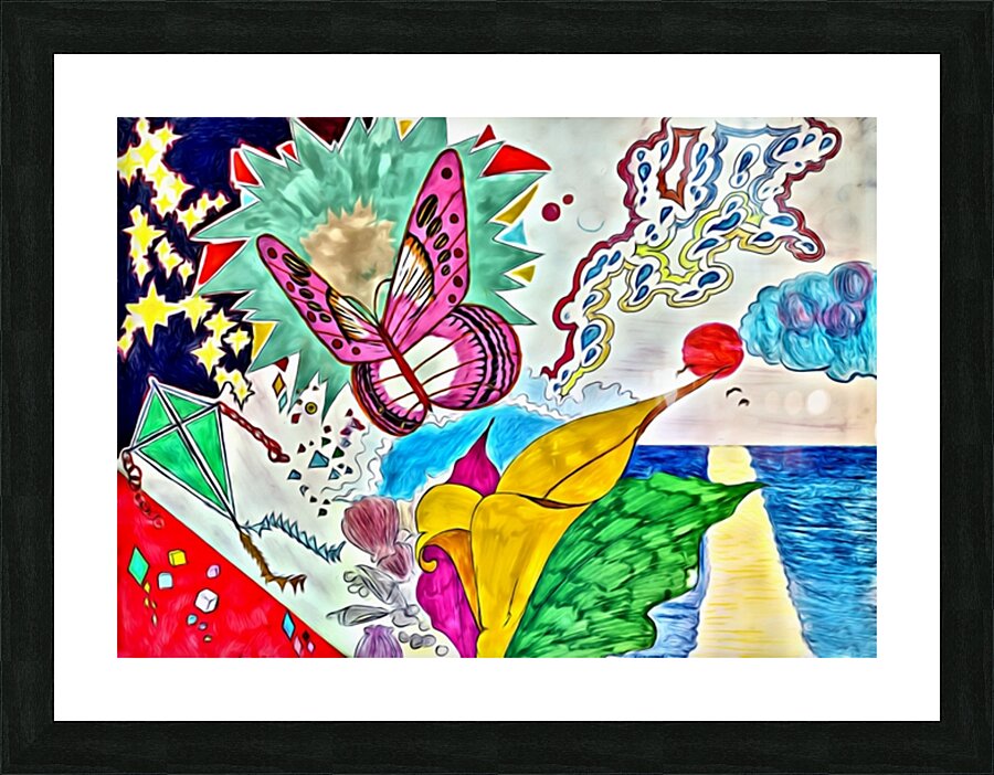 farfalla 00 Picture Frame print