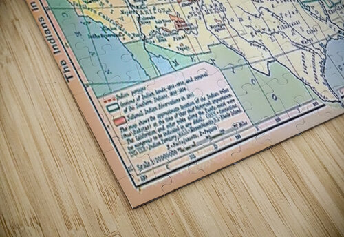 indians map 21 Massimo Frascogna puzzle