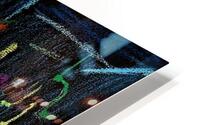 colors on black HD Metal print
