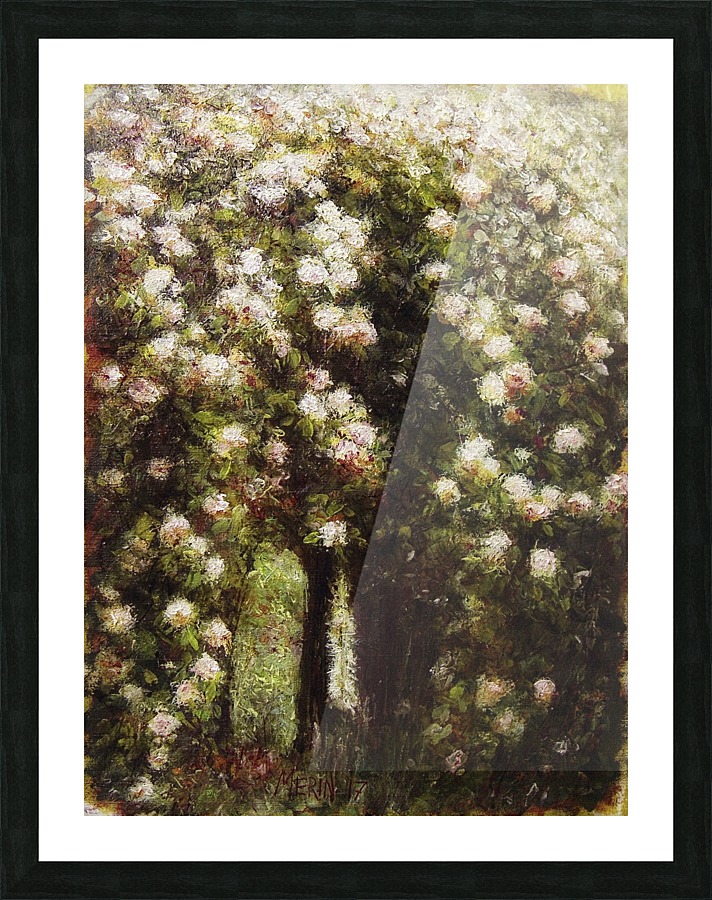 Garden 8 Picture Frame print