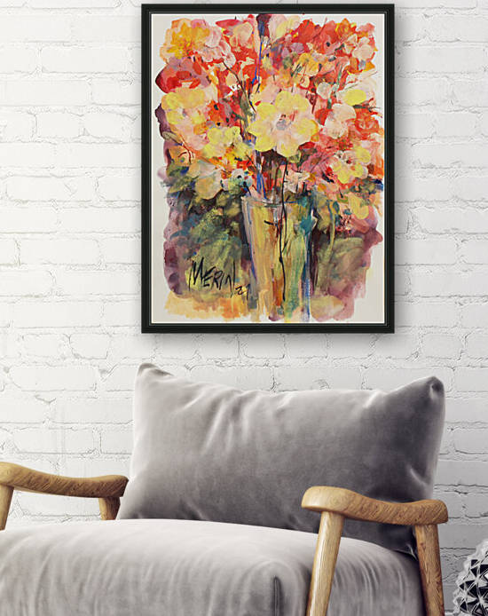 Wildflowers in a vase 3 by Artstudio Merin
