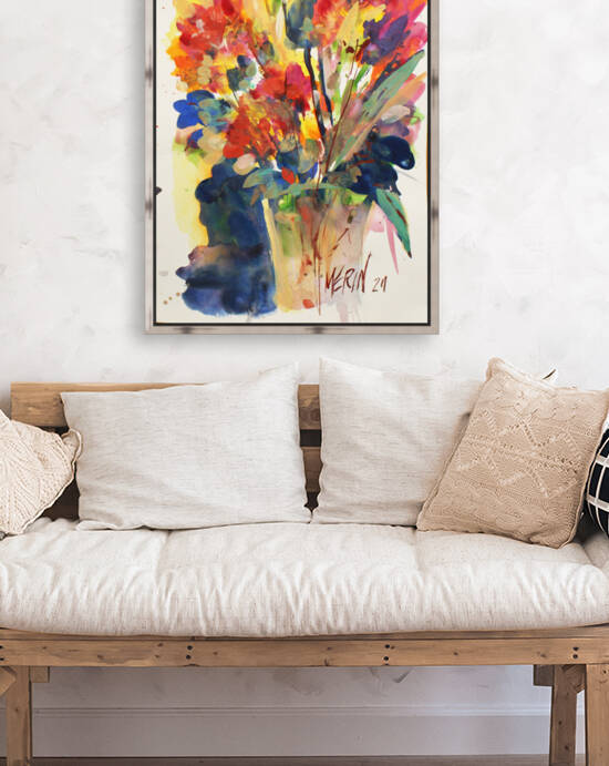 Wildflowers in a vase 6 by Artstudio Merin