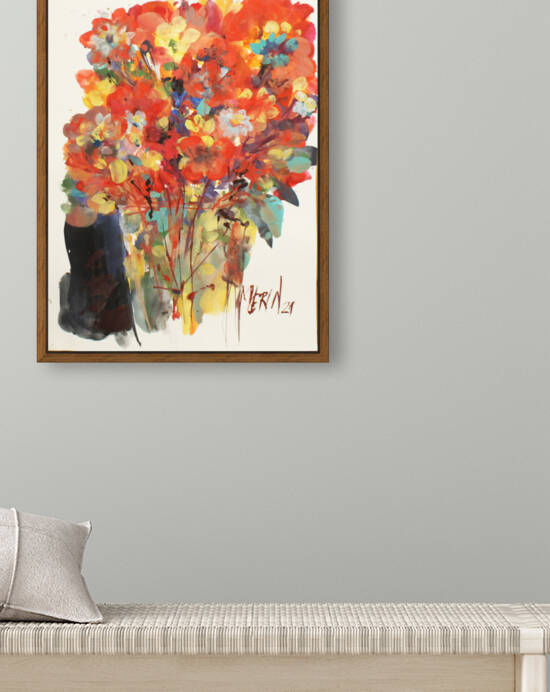 Wildflowers in a vase 7 by Artstudio Merin