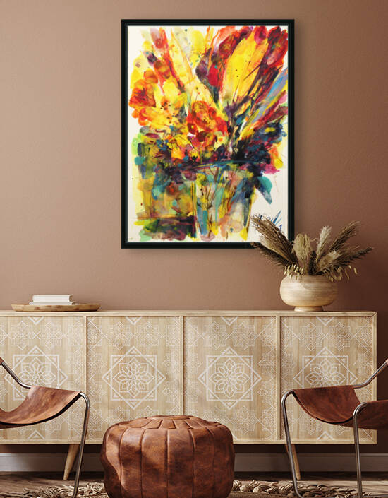 Wildflowers in a vase 16 by Artstudio Merin