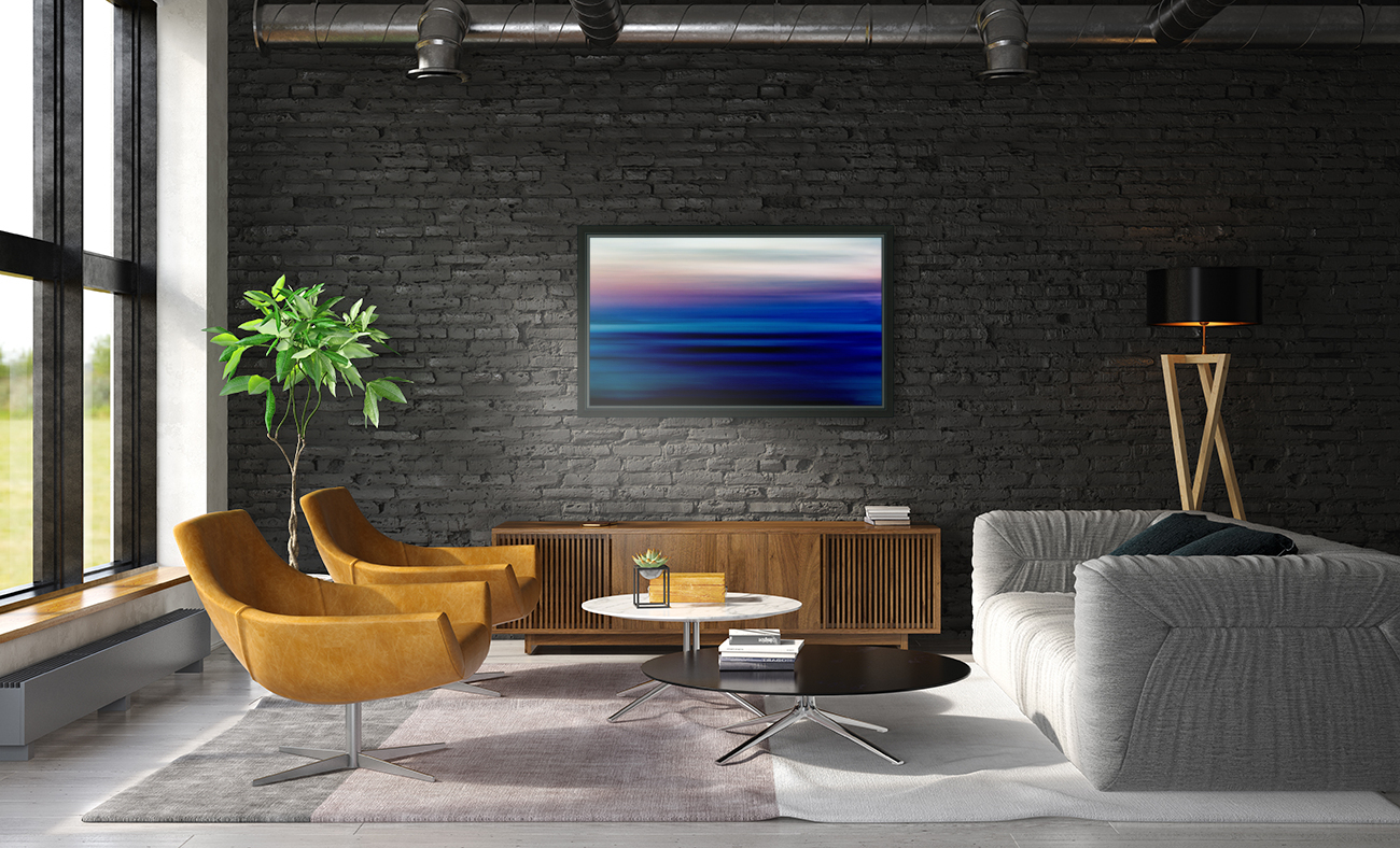 Abstract tranquilome seascape  Reproduction