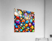 Marbelized Ai  Acrylic Print