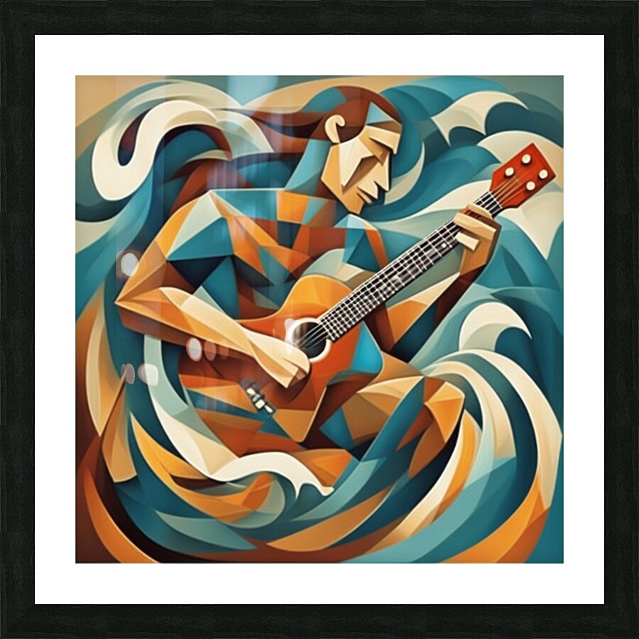 Guit Ai  Picture Frame print