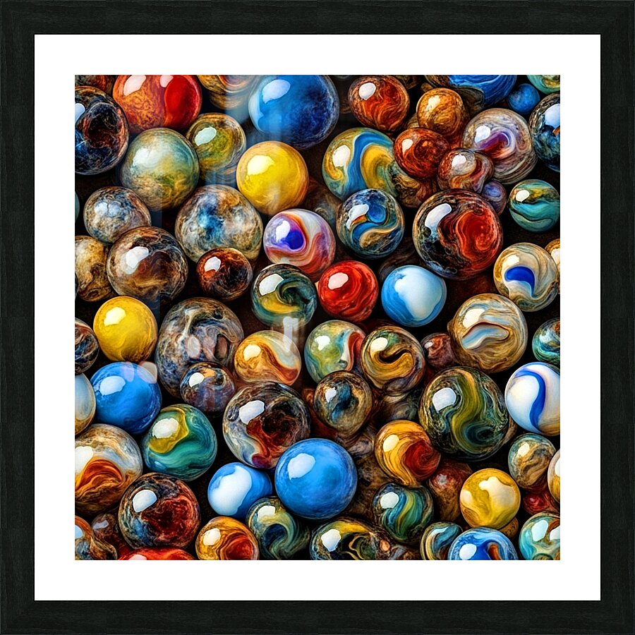 Rounds Ai  Picture Frame print