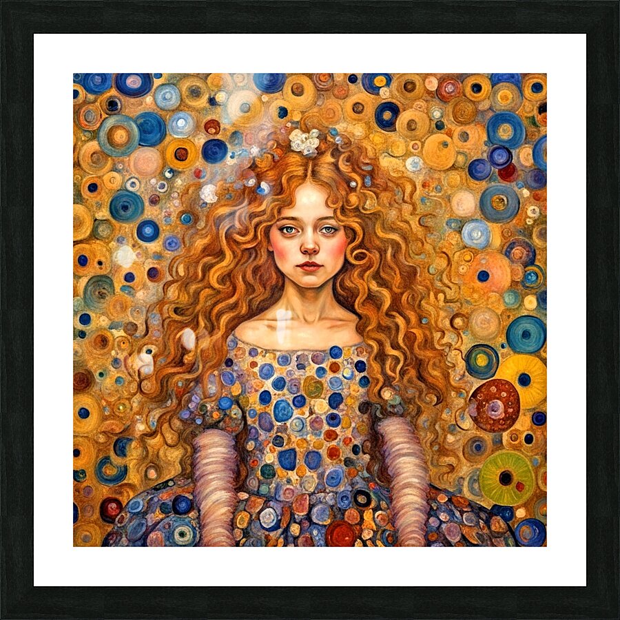 Annabelle Three Ai  Picture Frame print
