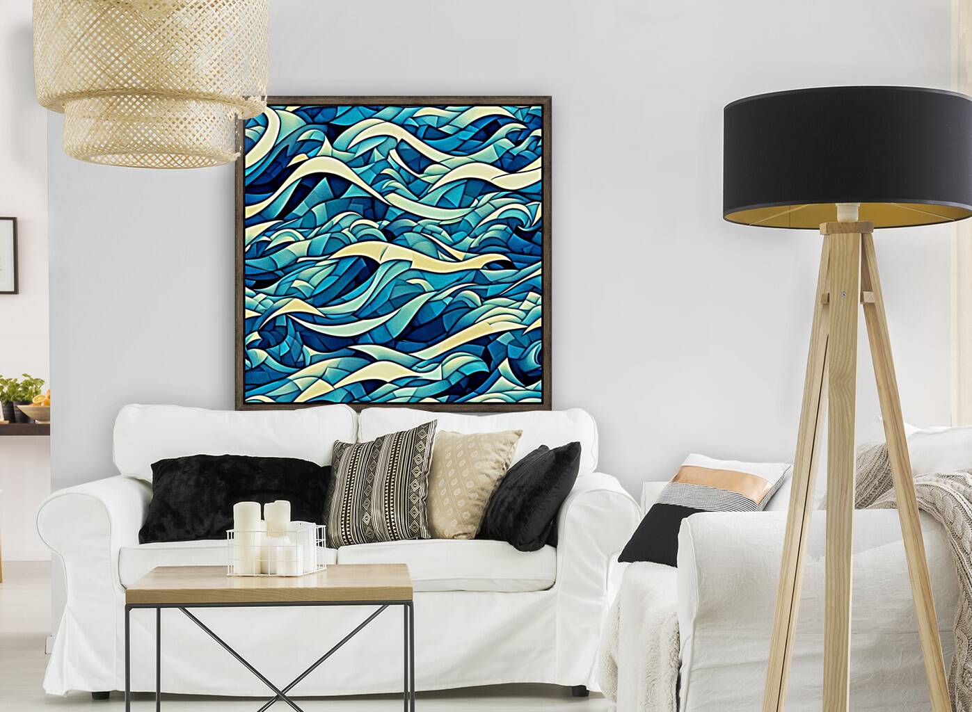Waves Au Deux Ai  Reproduction