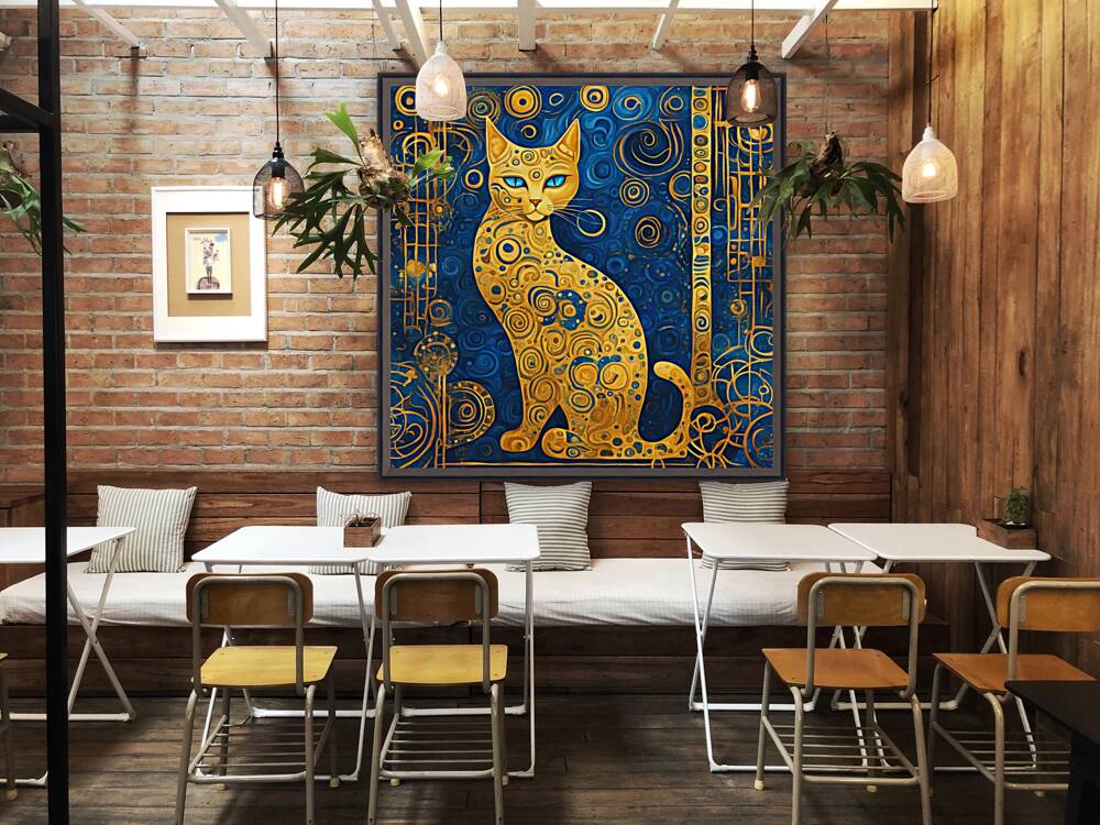 Blued Kitty Eloise Ai  Reproduction