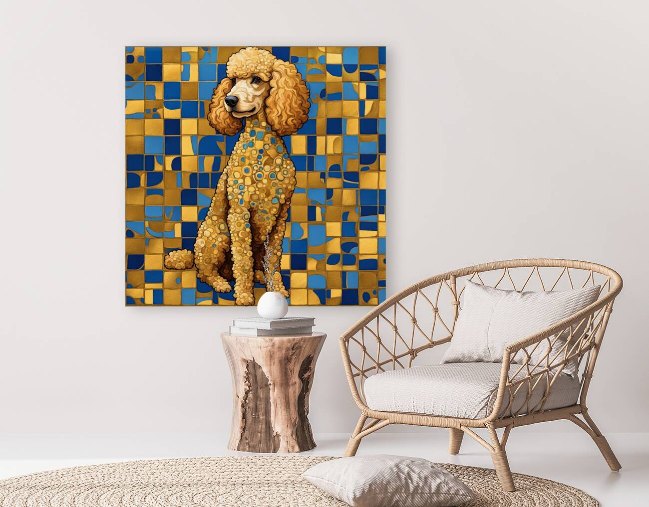 Poodle Tee Ai  Reproduction