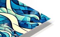 Waves Au Deux Ai  HD Metal print
