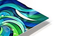 Oh My Waves Ai  HD Metal print