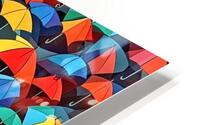 Umbrellas Ai  HD Metal print