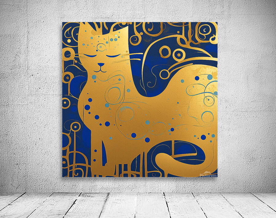 Flowy Kitty Ai  Wall Preview