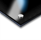 Black Blue and White  Acrylic print