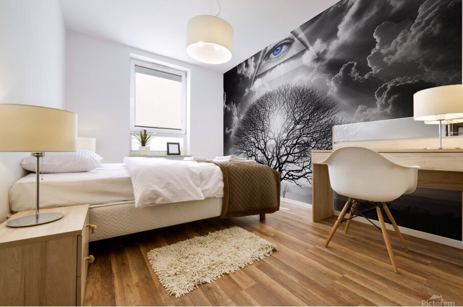 Eye of Providence Mural print