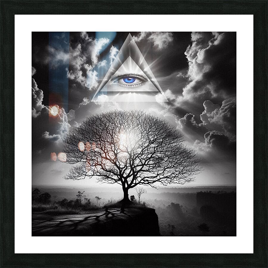 Eye of Providence Picture Frame print