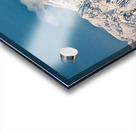 Denali on a bright blue day Acrylic print