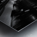 Empty Hallway Metal print