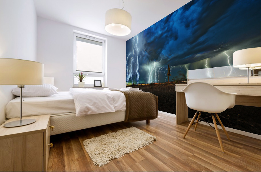 OhNo  - Winner of 2023 World Meteorological Organization Calendar Contest - April Feature Mural print