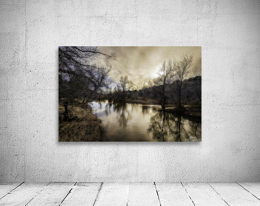 Winter Reflections on Dry Beaver Creek Wall Preview