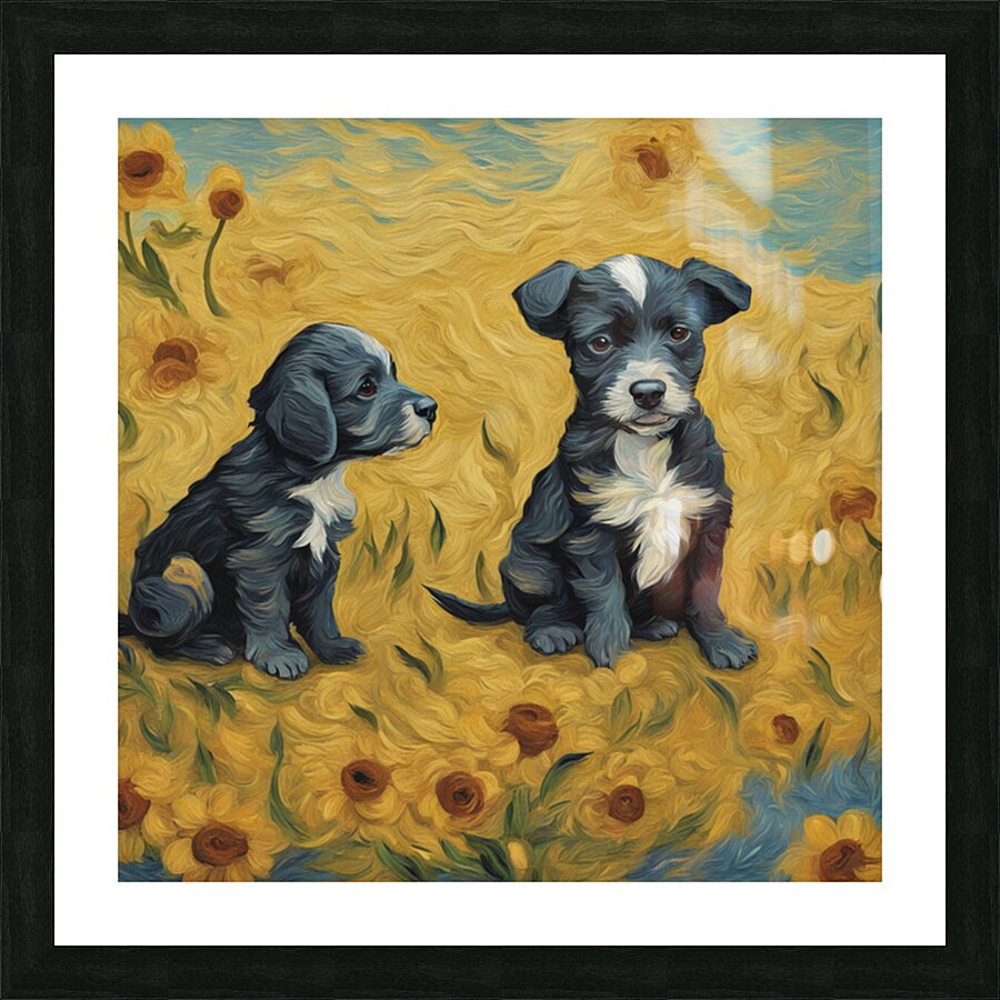 Sunflower Guardians Picture Frame print