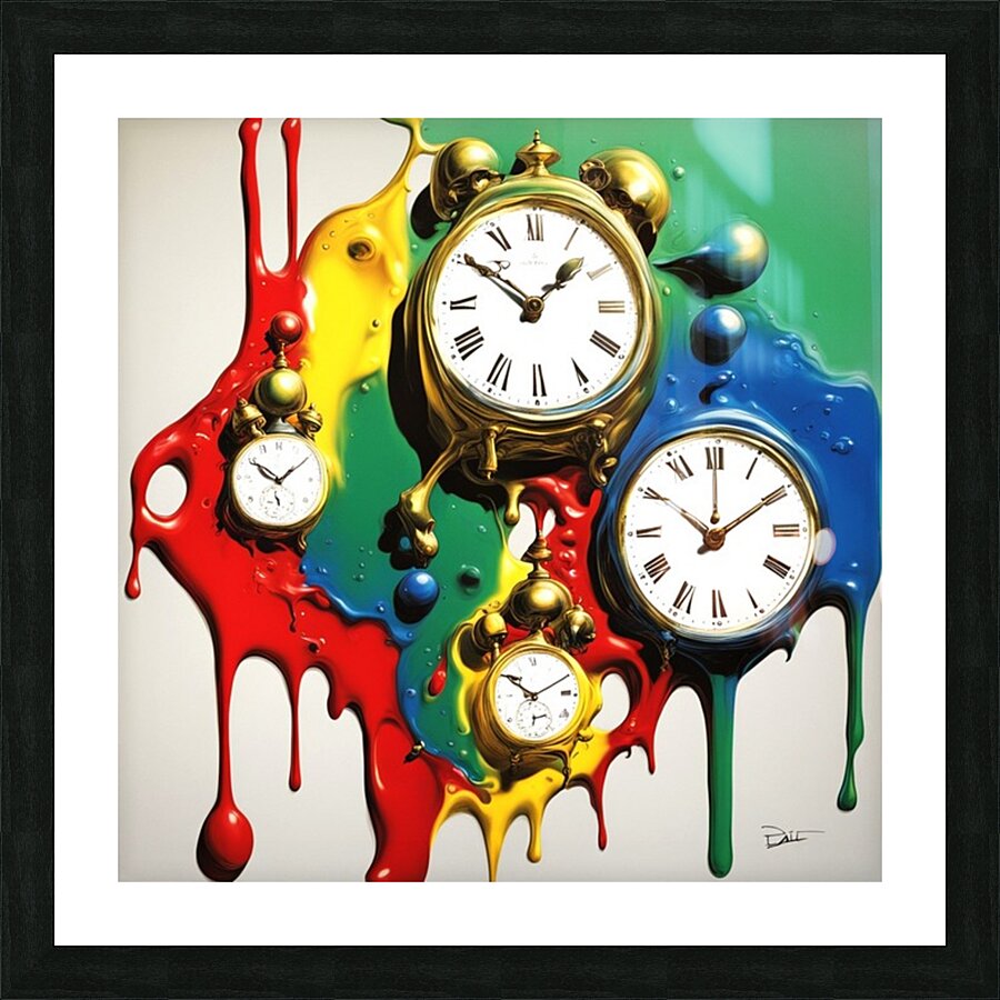 Stuck in Time Picture Frame print