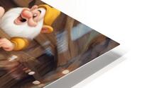 GNOME TOWN TEAM HD Metal print