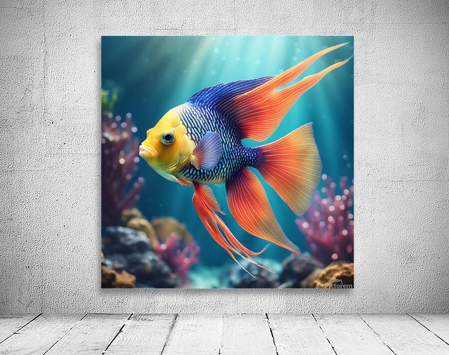 Exotic Fish Wall Preview