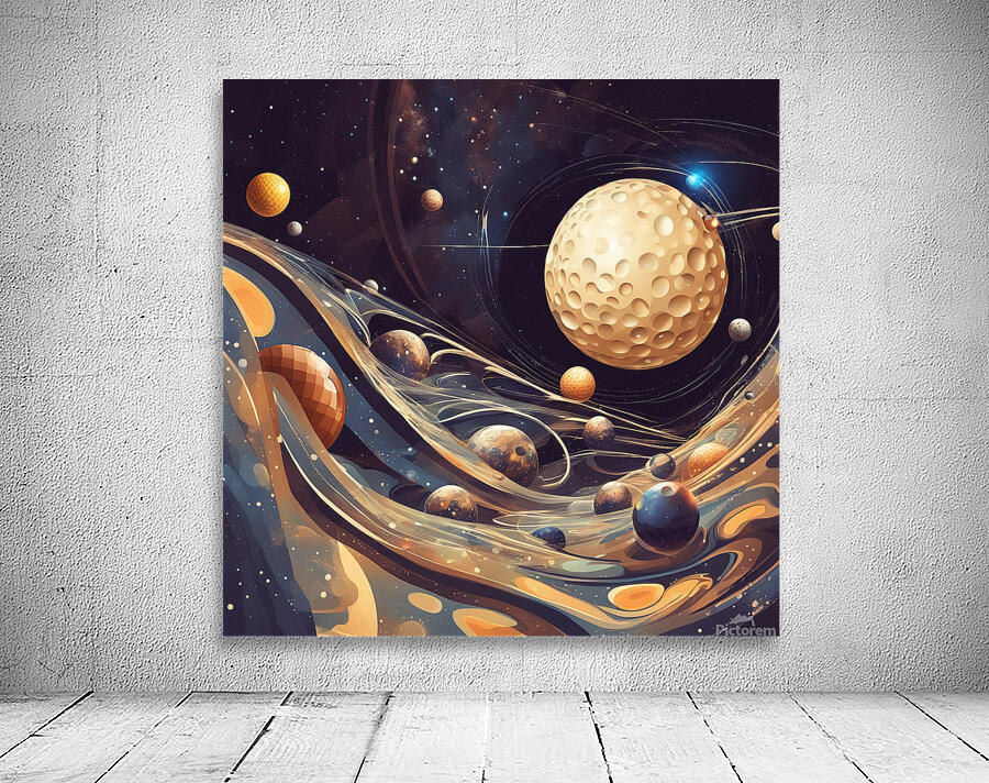 Golf Balls Galore Wall Preview