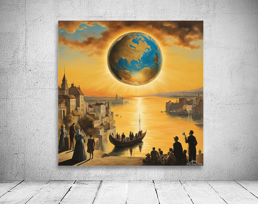 Earth Visits Other Planets Wall Preview